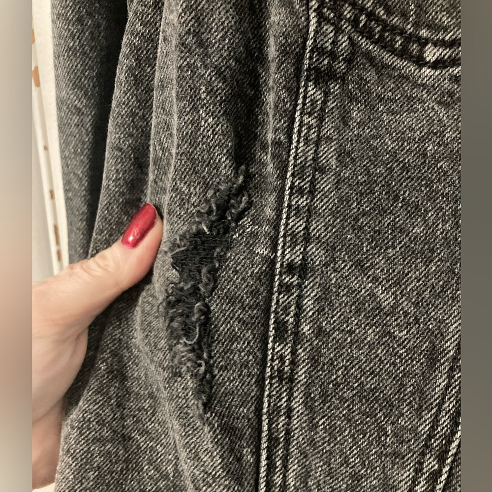 Torrid puff sleeve denim jacket - Picture 9 of 17